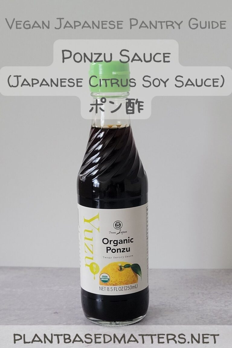 Ponzu Sauce Japanese Citrus Soy Sauce Plant Based Matters