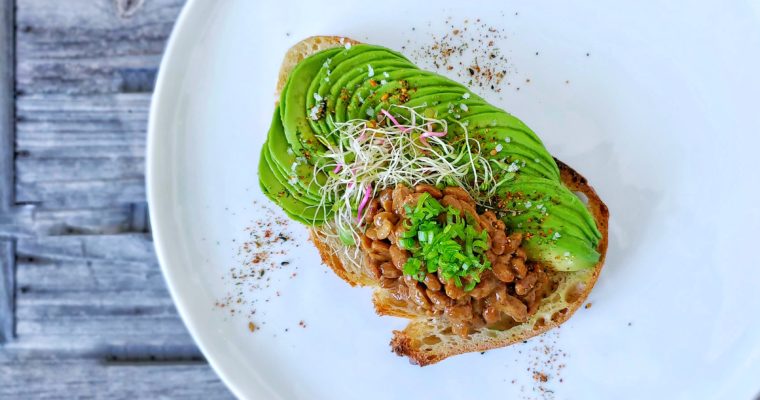 Natto Avocado Toast