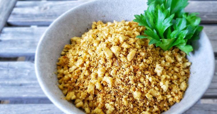 Italian “Sausage” Crumbles (Tofu)