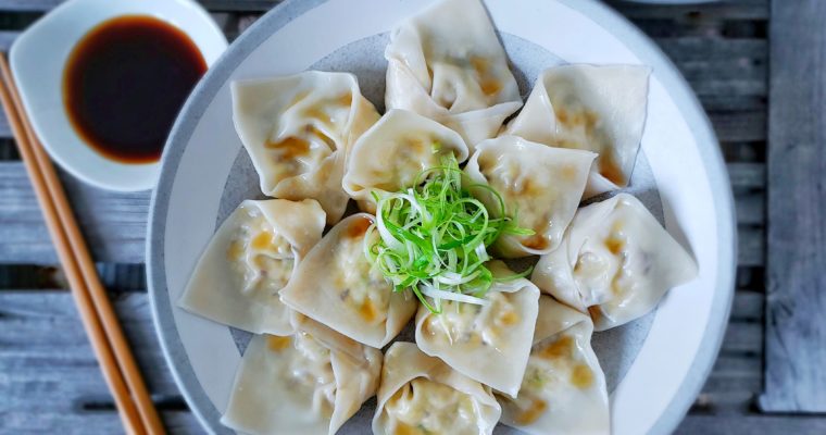 Boiled Gyoza (Dumplings)