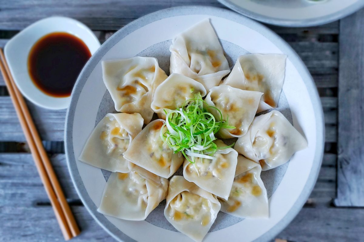 Boiled Gyoza (Dumplings)