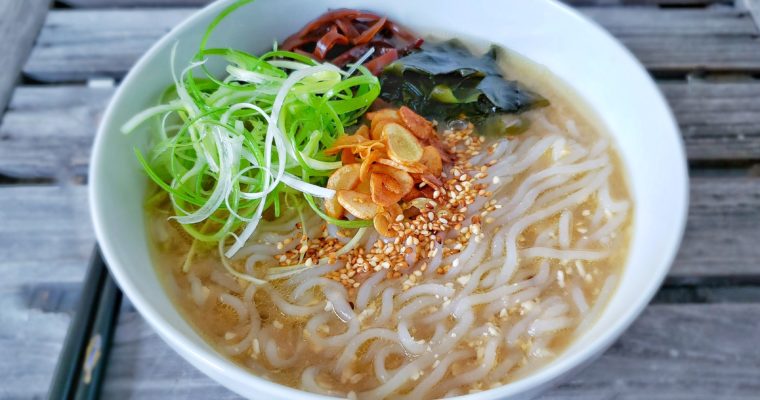 Garlic Miso Shirataki Ramen