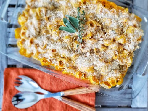 Lettuce Grow - Butternut Miso Pasta with Thyme & Sage