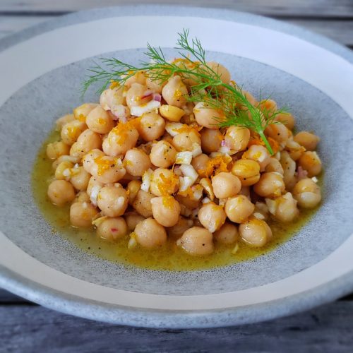 Fennel Salad Recipe with Chickpeas - Platings + Pairings