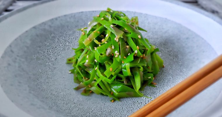 Asparagus Peels with Sesame