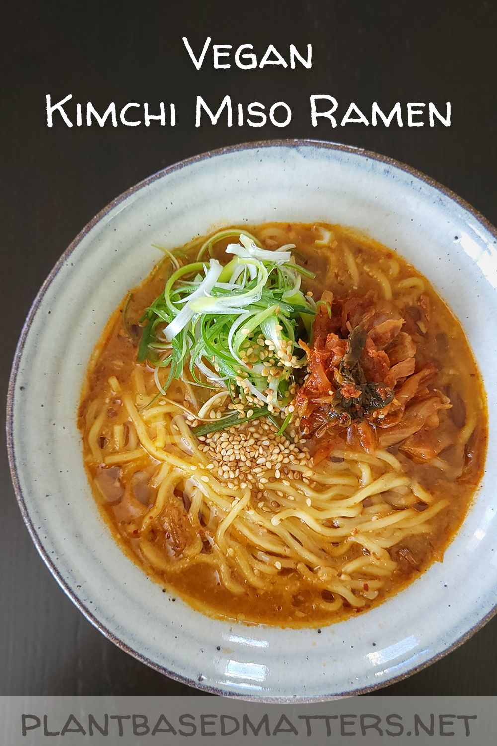 Miso Ramen With Kimchi Recipe