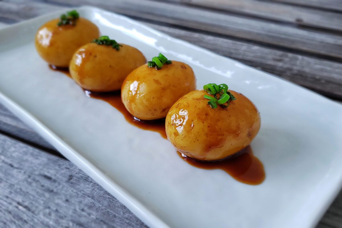 Soy Sauce “Butter” Mini Gold Potatoes