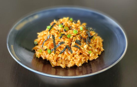 Vegan Kimchi Fried Rice